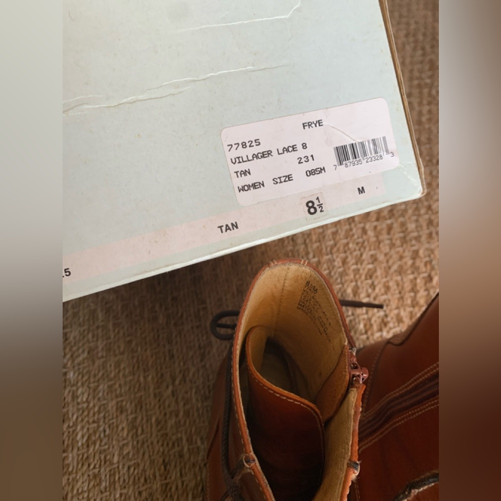 Frye Platform Y2K Vintage Boots size 8.5 - Picture 9 of 12